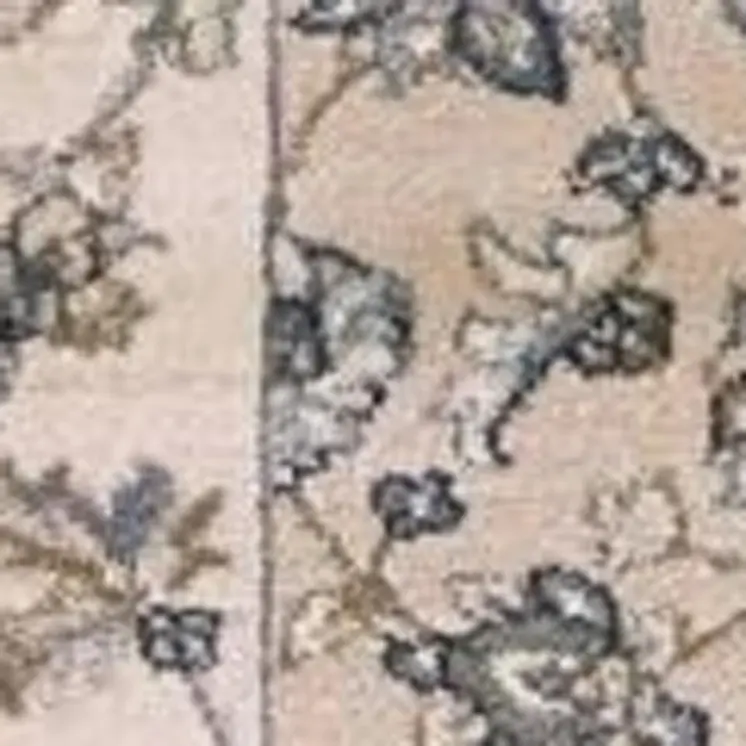 8' Beige And Ivory Runner Rug