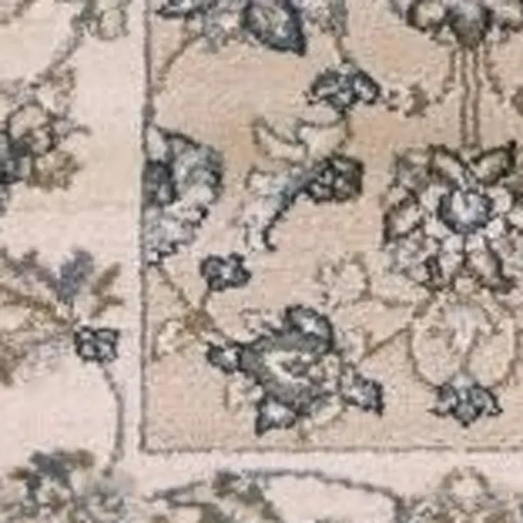 8' Beige And Ivory Runner Rug