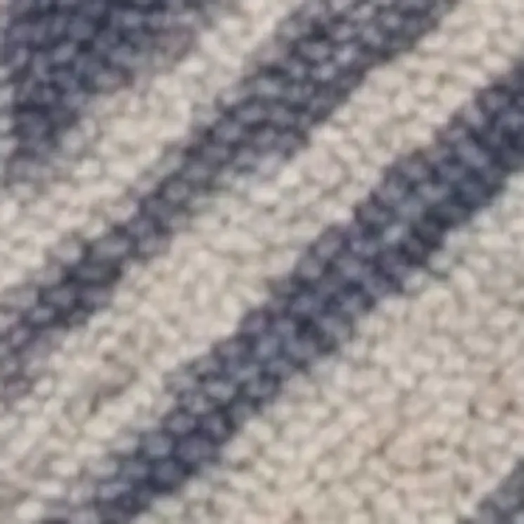 3' X 5' Blue And Beige Wool Abstract Hand Tufted Area Rug