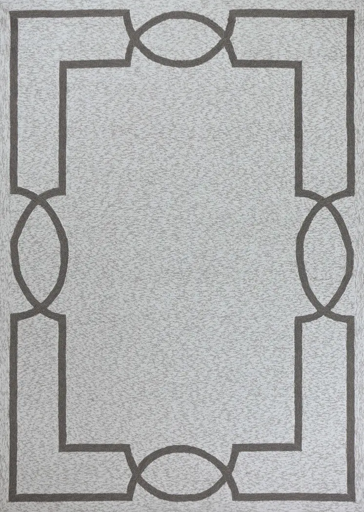 3' X 5' Ivory Indoor Outdoor Area Rug