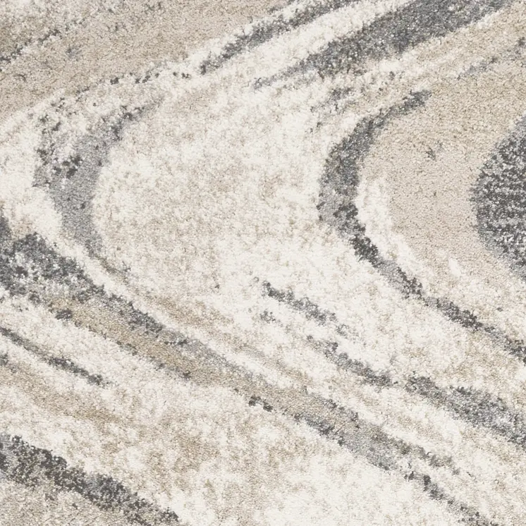 3' X 5' Natural Abstract Area Rug