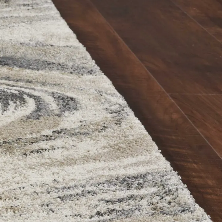 3' X 5' Natural Abstract Area Rug