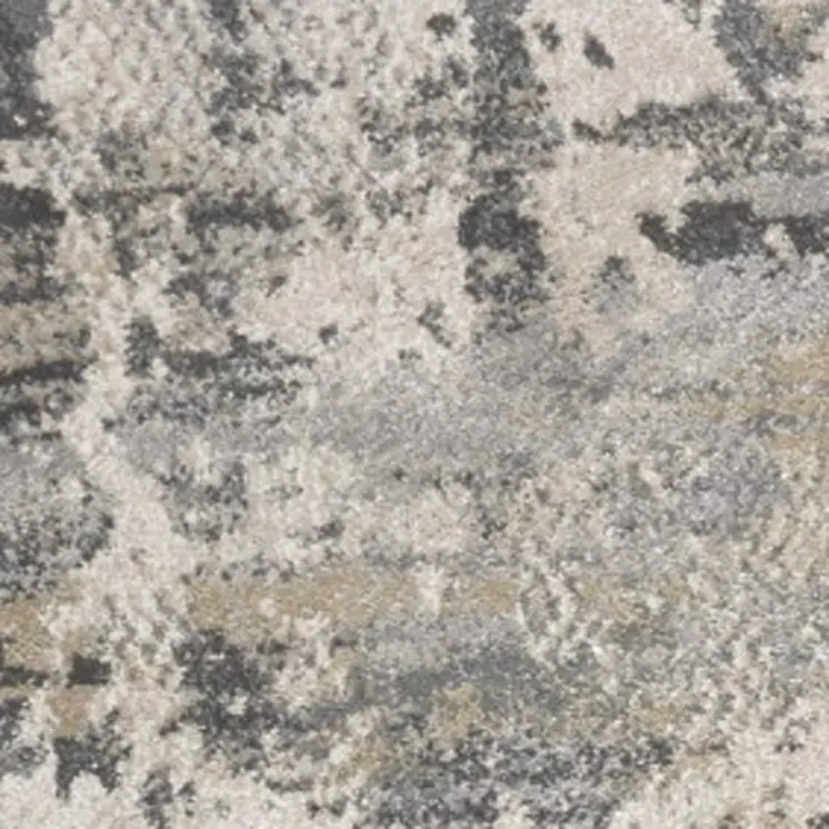 3' X 5' Natural Abstract Area Rug