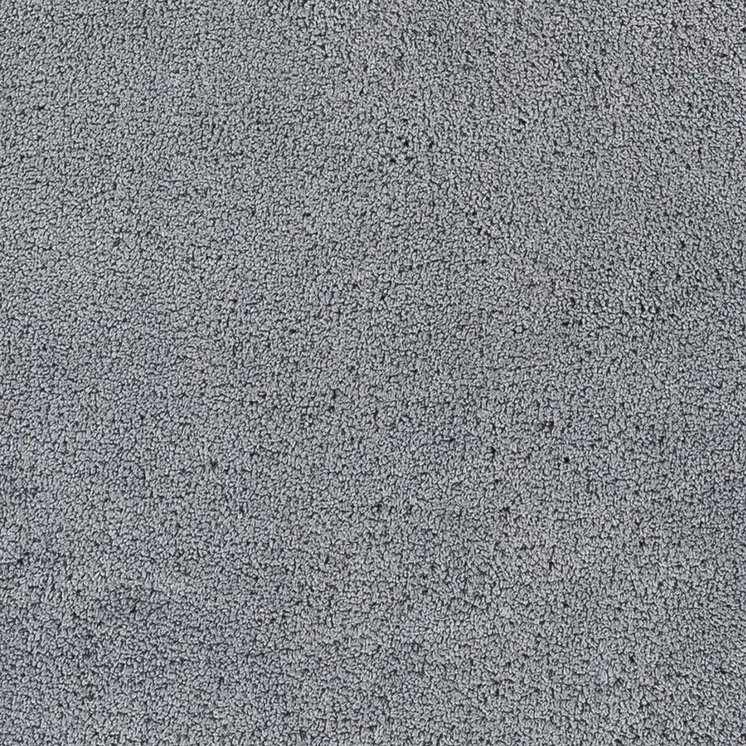 8' Gray Shag Hand Woven Runner Rug