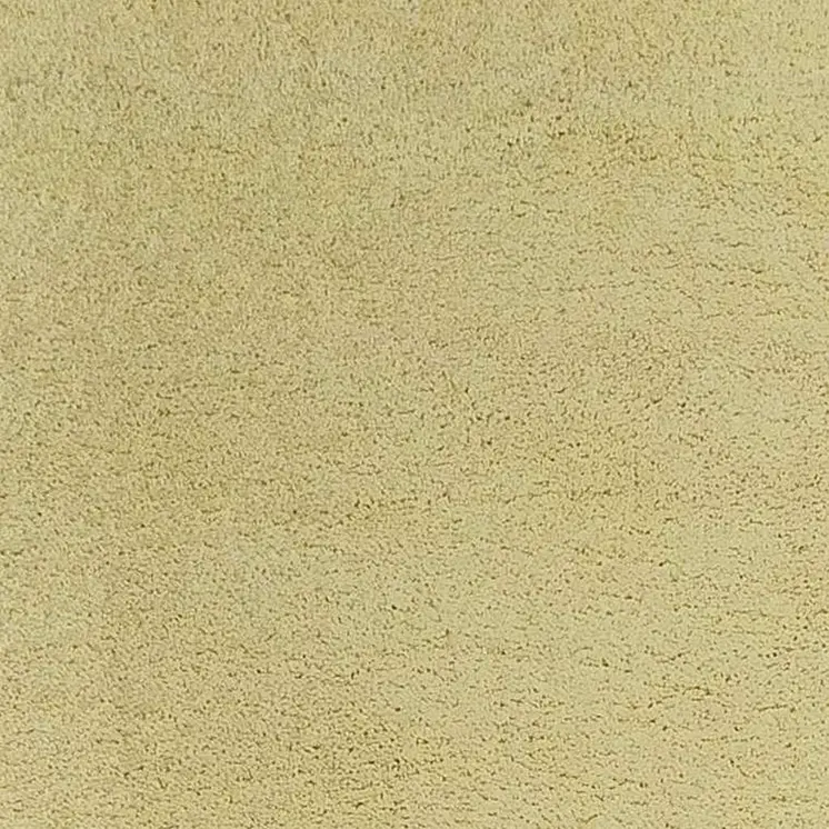 8' Canary Yellow Shag Hand Woven Runner Rug