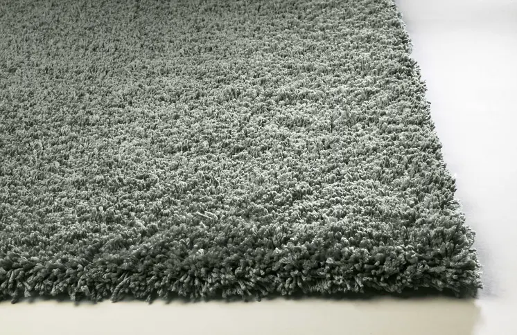 3' X 5' Slate Plain Area Rug