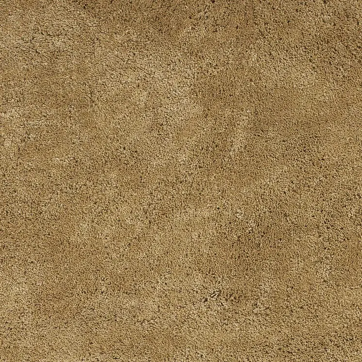 3' X 5' Gold Plain Area Rug