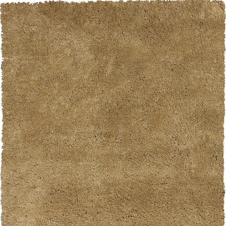 3' X 5' Gold Plain Area Rug