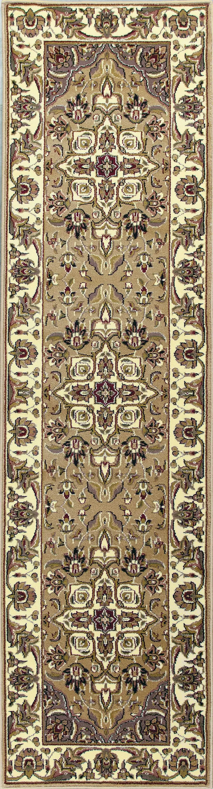 7' X 10'  Polypropylene Beige Or  Ivory  Area Rug