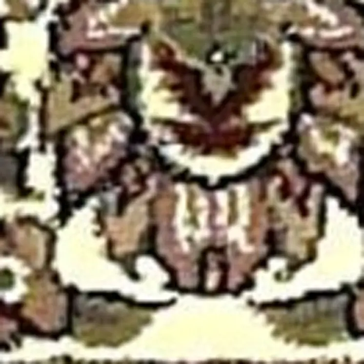7' X 10'  Polypropylene Beige Or  Ivory  Area Rug