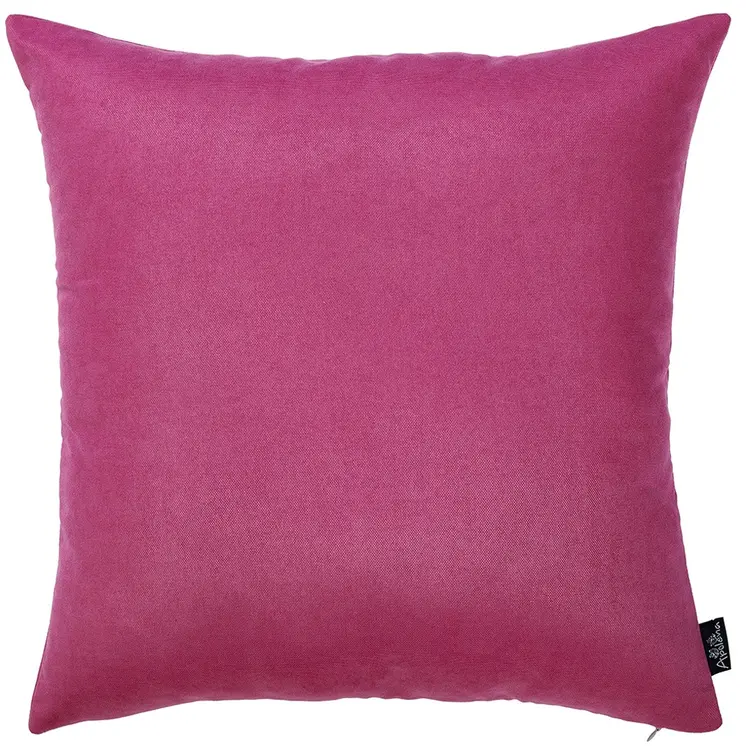 Set of Two 18" Pink Throw Pillow Covers