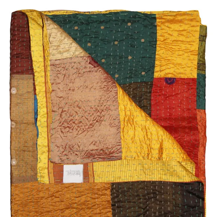 50" X 70" Silk Multicolor Throws