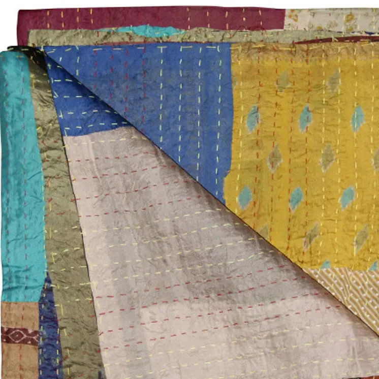 50" X 70" Silk Multicolor Throws
