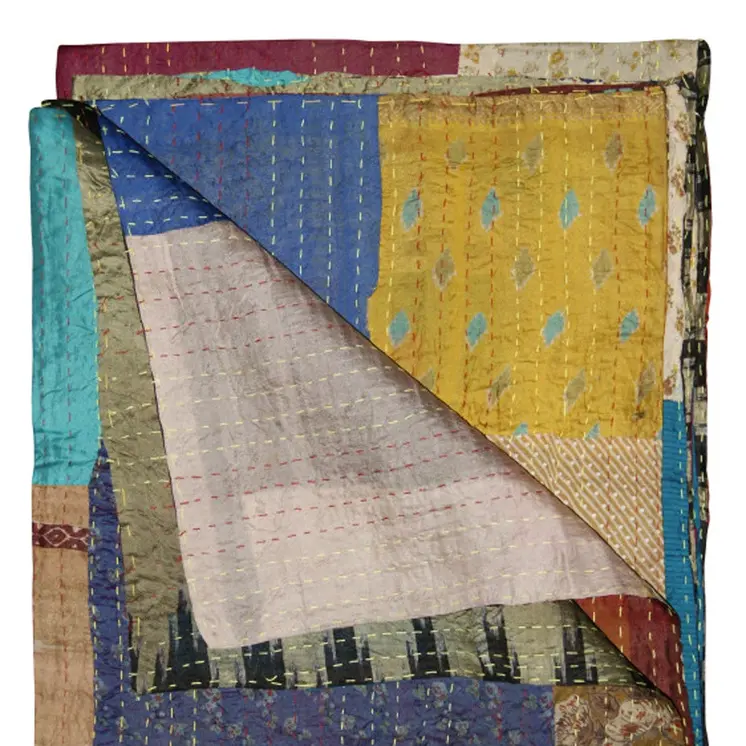 50" X 70" Silk Multicolor Throws