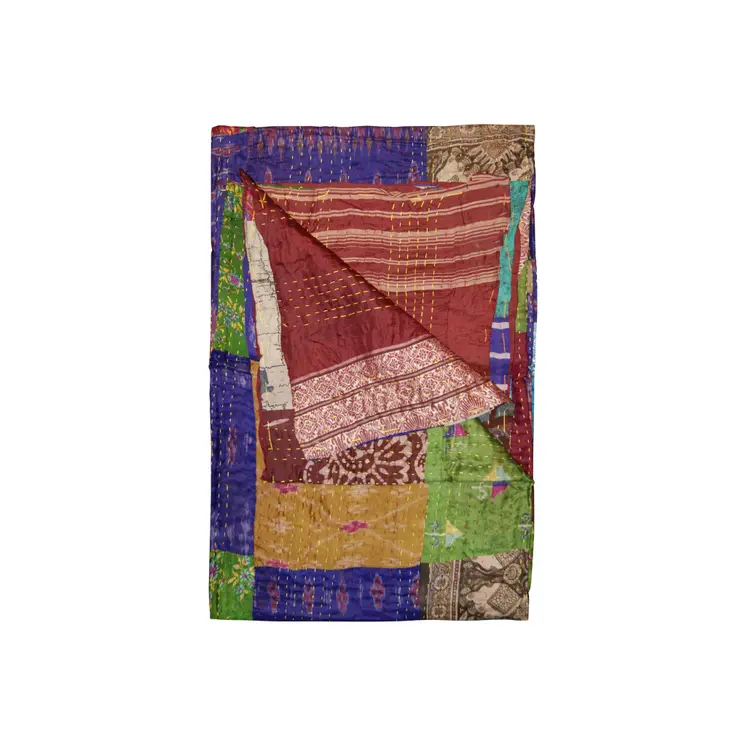 50" X 70" Silk Multicolor Throws