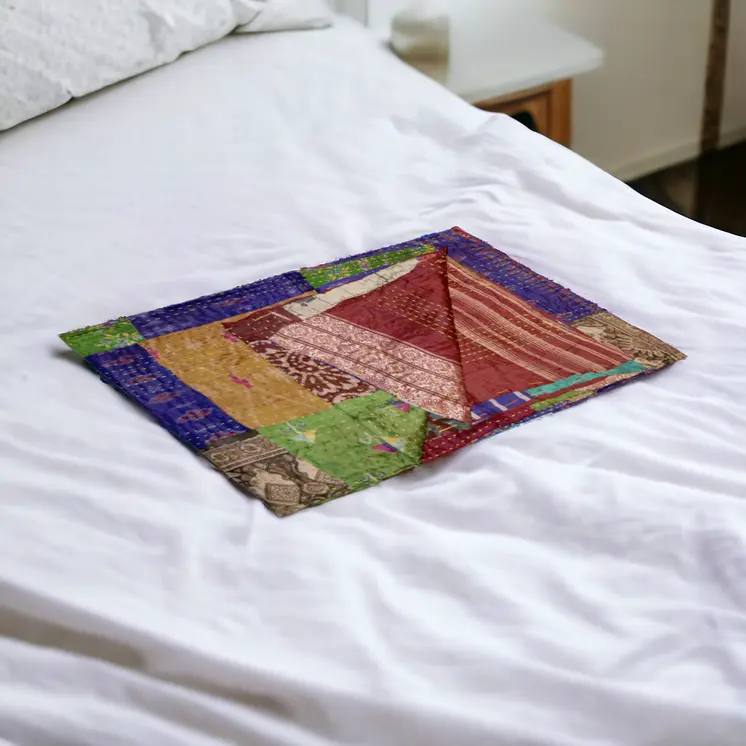 50" X 70" Silk Multicolor Throws