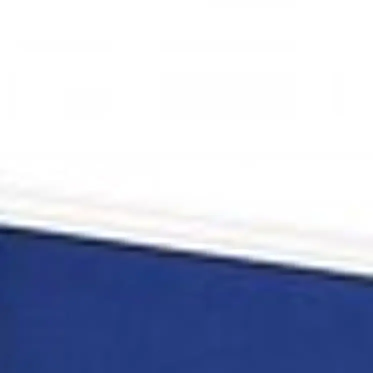 212 X 1 X 71 Blue Metal 6 Panel Screen