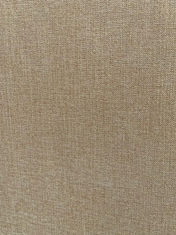 Beige Upholstered 3 Panel Room Divider Screen