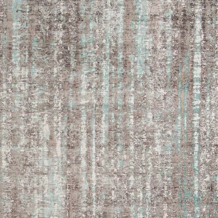 4' X 6' Ivory And Gray Abstract Area Rug