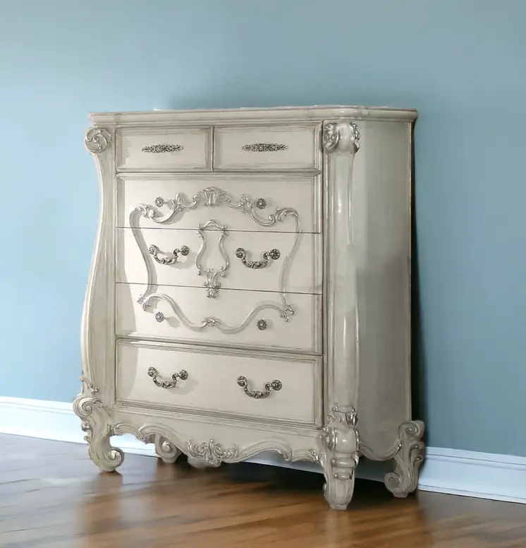 47" White Solid Wood Standard Chest