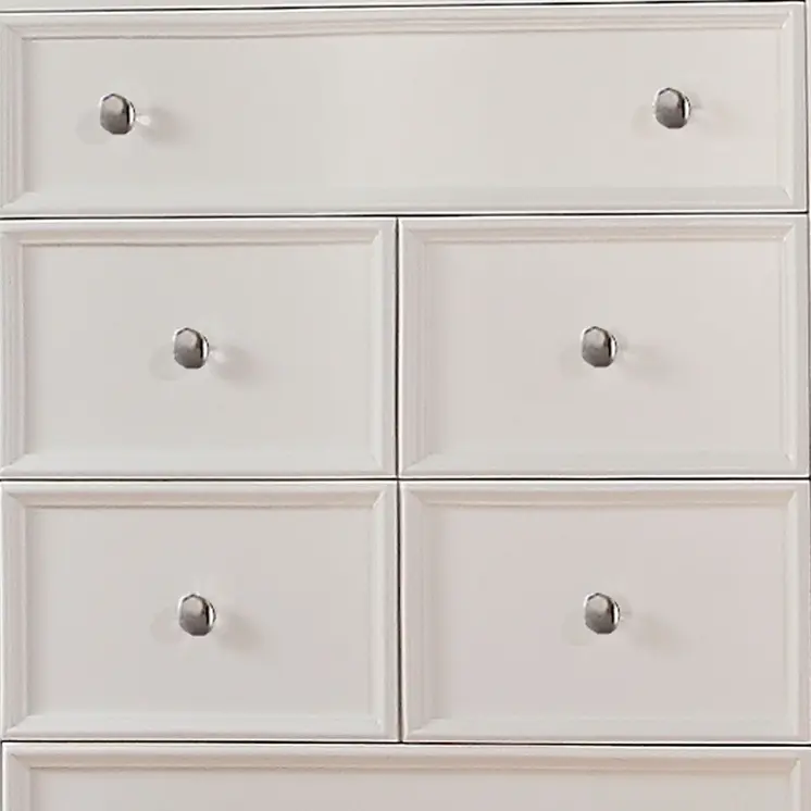 36" White Solid Wood