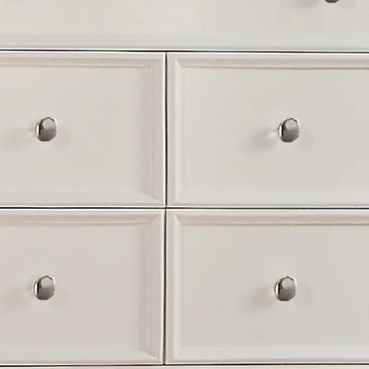 36" White Solid Wood