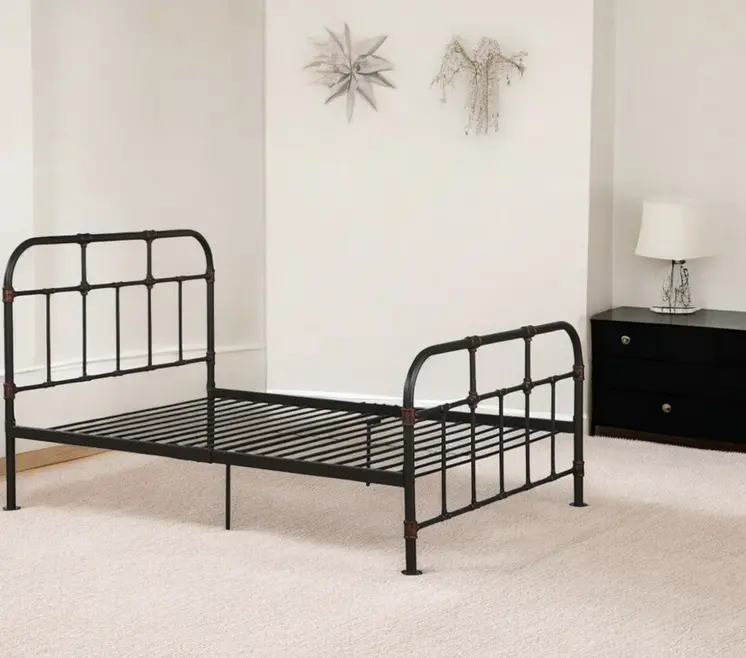 Gray Bed Frame