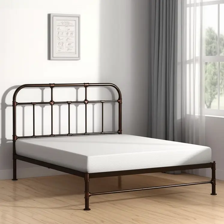 Gray Bed Frame
