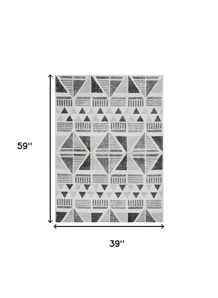 3' X 5' Ivory Area Rug