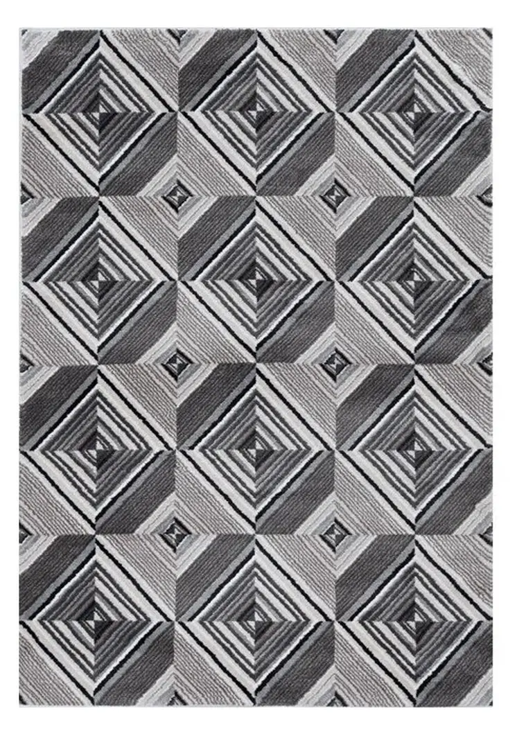 3' X 5' Gray Area Rug