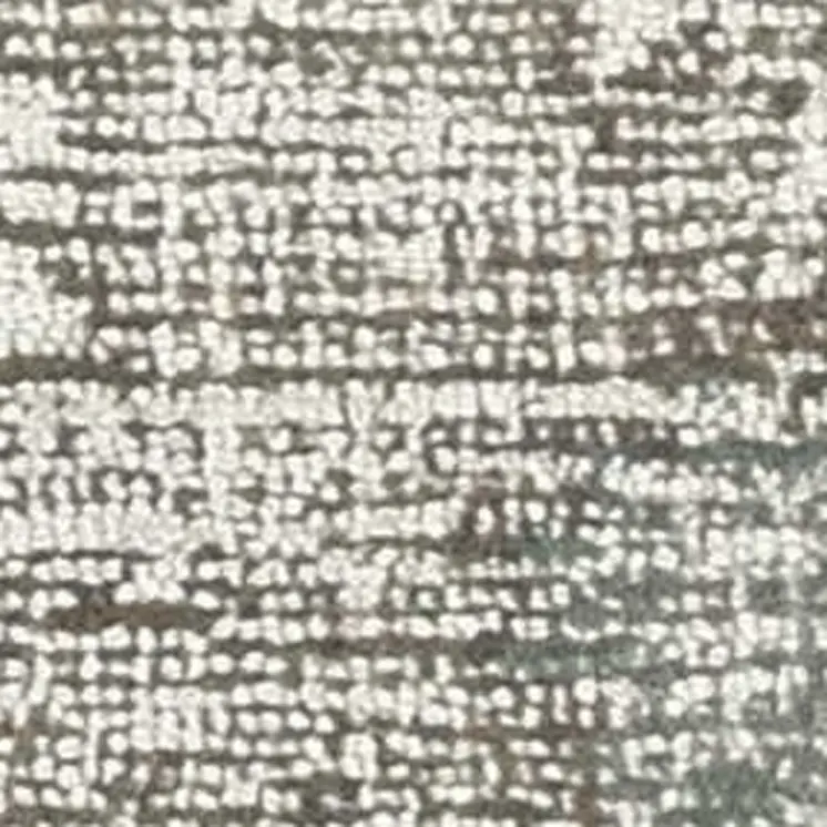 7' X 10' Ivory Gray And Green Wool Floral Hand Tufted Distressed Area Rug