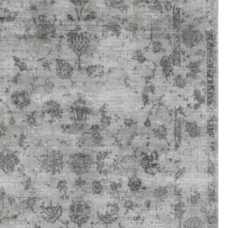 8' X 10' Gray Hand Loomed Area Rug