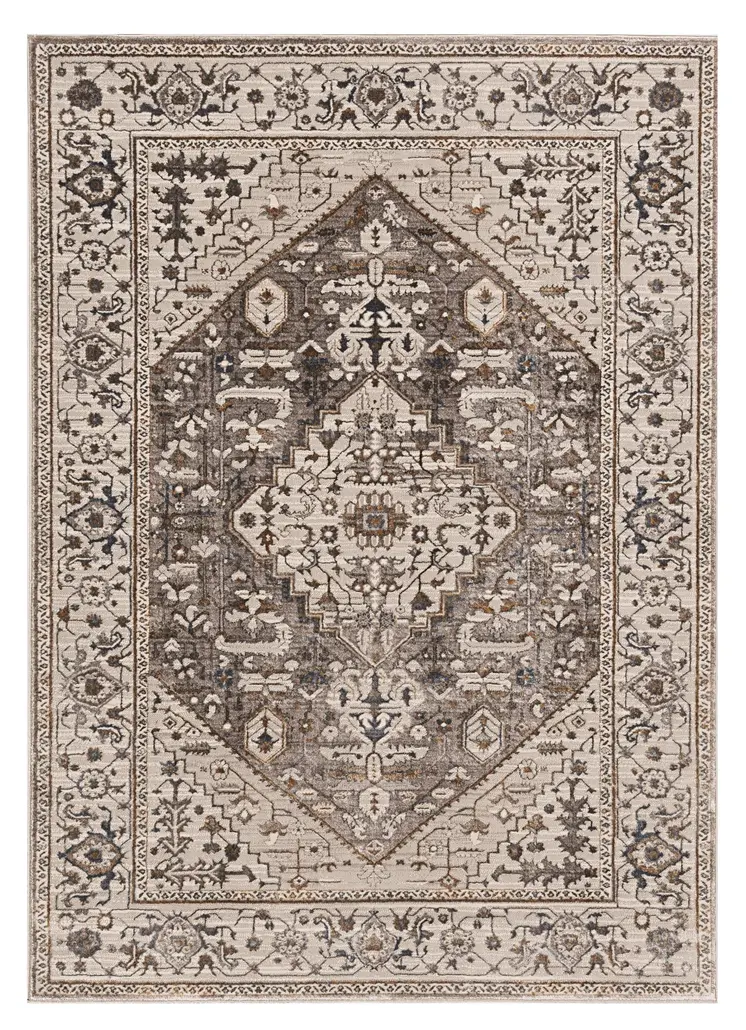 10' X 13' Gray Area Rug