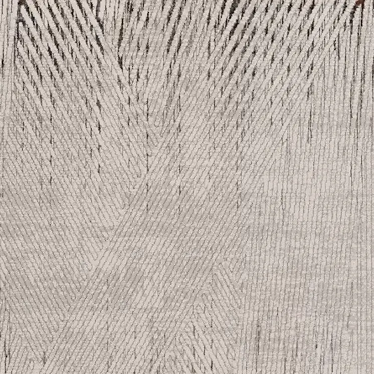 6' X 9' Gray and Ivory Area Rug