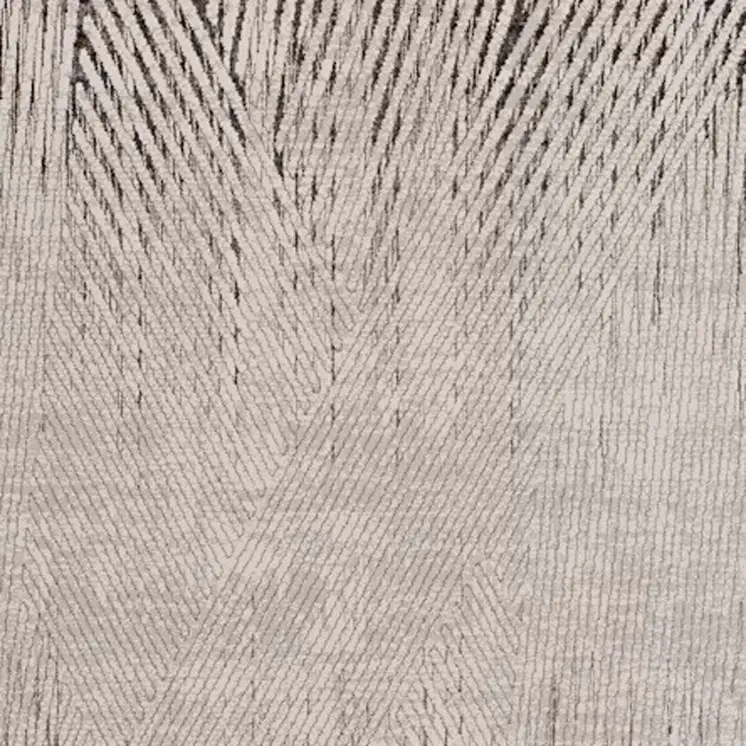 10' X 13' Ivory And Gray Geometric Area Rug
