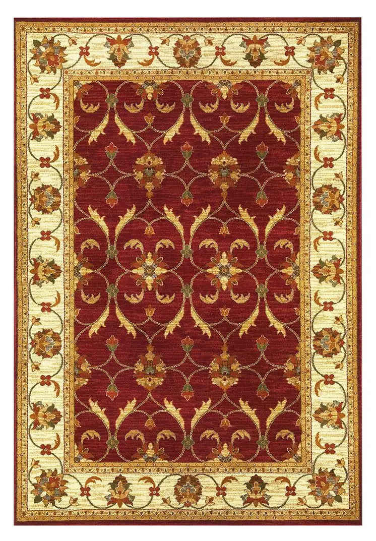 8' X 10' Multicoloured Floral Area Rug