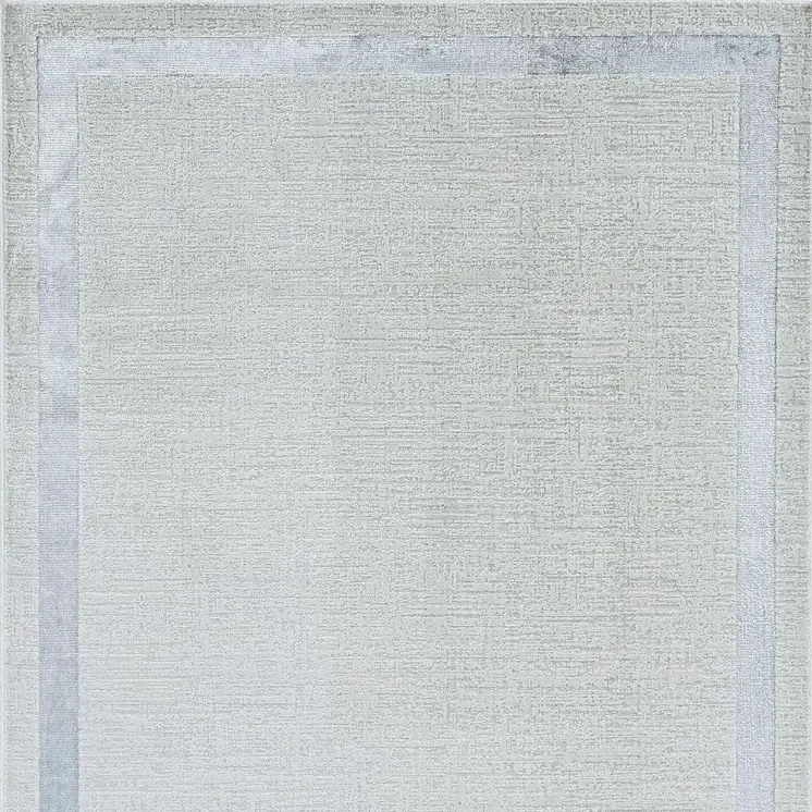3' X 5' Gray and Ivory Area Rug