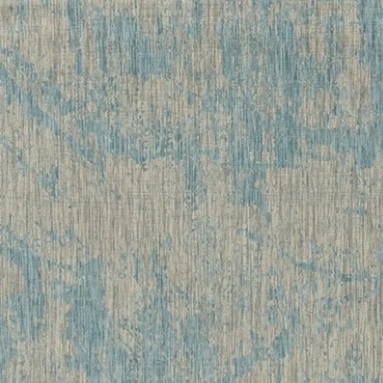 3' X 4' Teal Abstract Area Rug