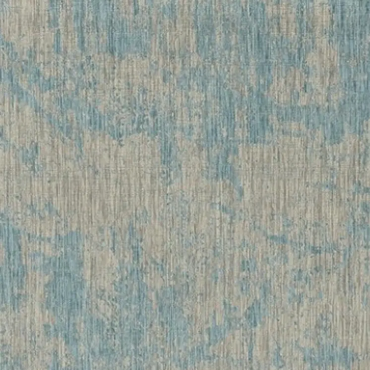 3' X 4' Teal Abstract Area Rug