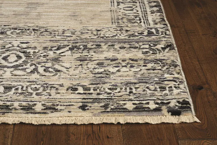 8' Natural Round Rug