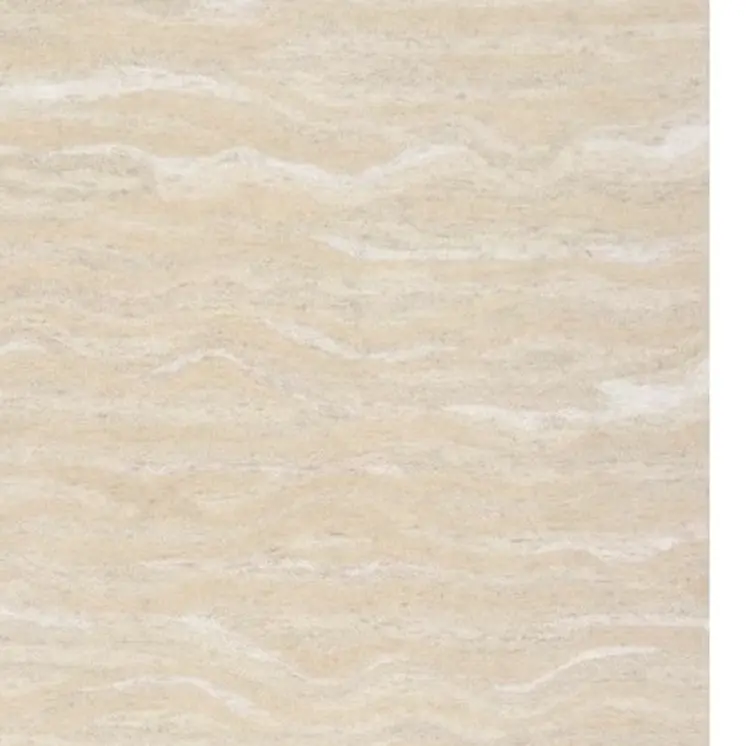 5' X 7' Ivory And Tan Abstract Hand Tufted Area Rug