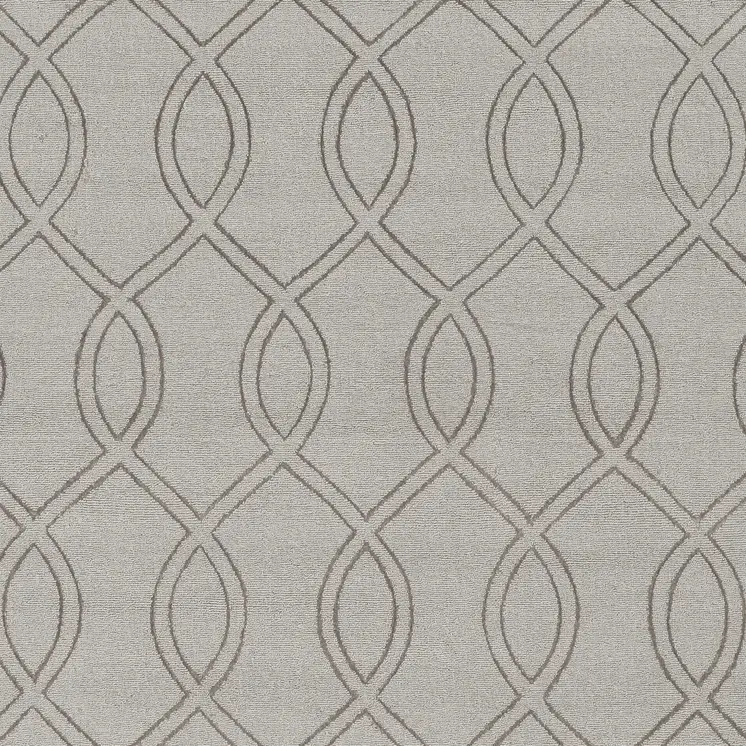 5' X 8' Green White And Brown Seashell Hand Hooked Area Rug