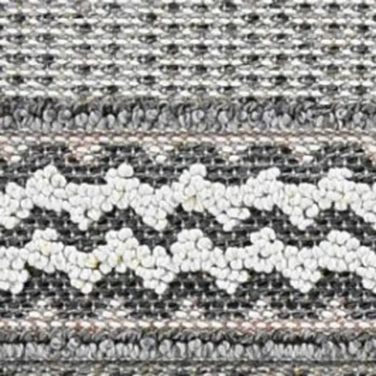 4' X 6' Taupe Geometric Area Rug