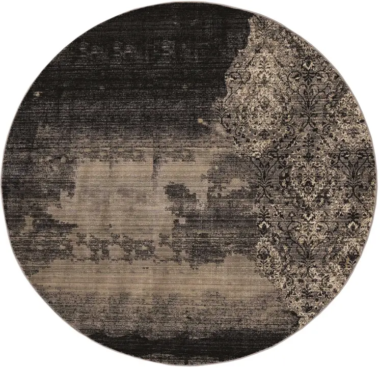 7' X 7' Blue Area Rug