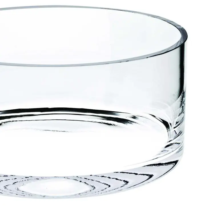 8" Lead Free Crystal Round Serving Bowl