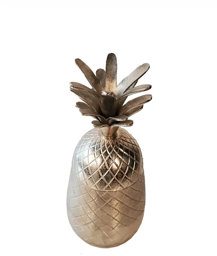 Pineapple Storage Aluminium Decor