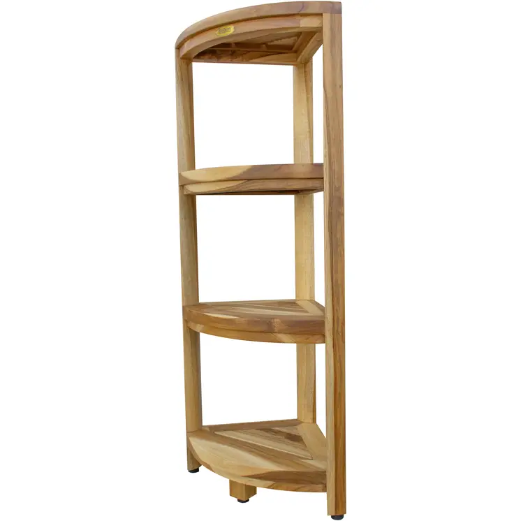12" Natural Solid Wood Freestanding Bathroom Vanity