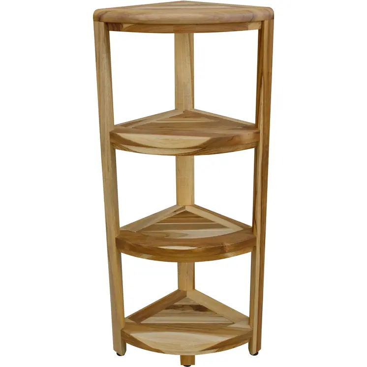 12" Natural Solid Wood Freestanding Bathroom Vanity
