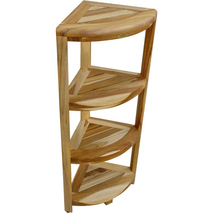 12" Natural Solid Wood Freestanding Bathroom Vanity