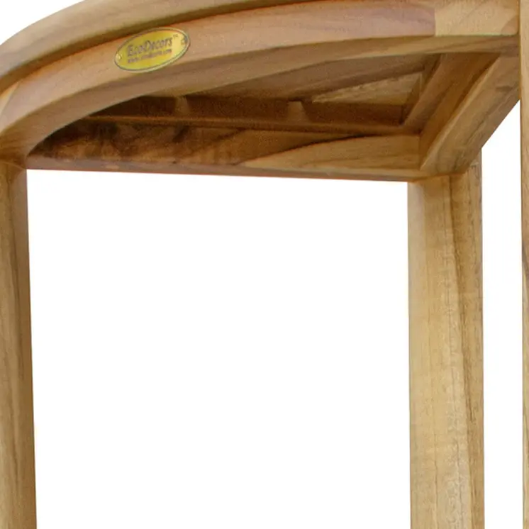 12" Natural Solid Wood Freestanding Bathroom Vanity